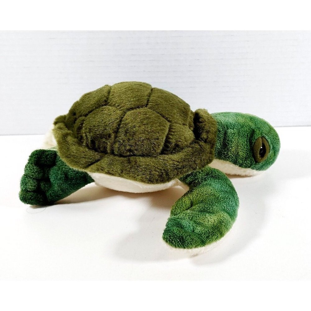 Vancouver Aquarium Green Sea Turtle  10 Inch Plush Stuffed Animal
